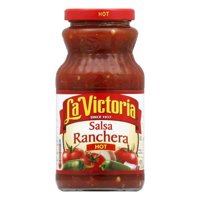 La Victoria Hot Salsa Ranchera, 16 oz