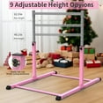 thumbnail image 6 of K KiNGKANG Gymnastics Equipment for Kids Gymnastics Bar Stuff Equipment for Home Adjustable Height Gymnastic Horizontal Bars Junior Training Kids Pull Up Bar, 6 of 7