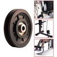 thumbnail image 5 of Polea de nailon con rodamiento de 2 piezas de 90 mm, polea de entrenamiento de fuerza, rueda universal para máquina de cables, equipo de gimnasio, puerta de garaje, polea de puerta corredera Sincero Electrónica, 5 of 5