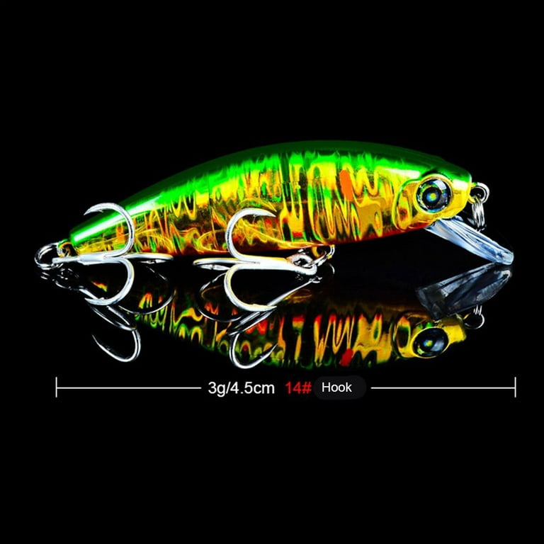 Japan Design Outdoor Striped bass Tackle Minnow Lures Winter Fishing Slowly  Sinking Minnow Baits Fish Hooks COLOR E