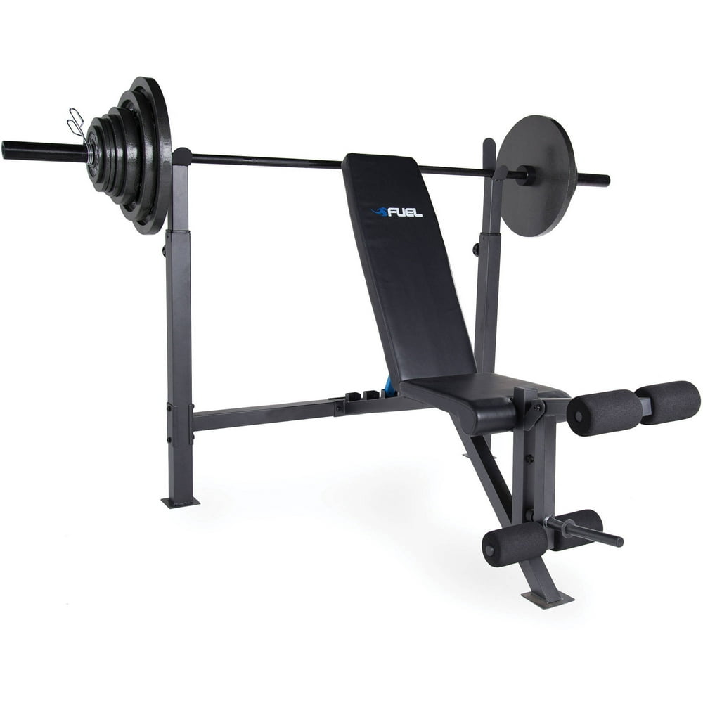 Fuel Pureformance Olympic Bench with 300 lb Weight Set (ships in