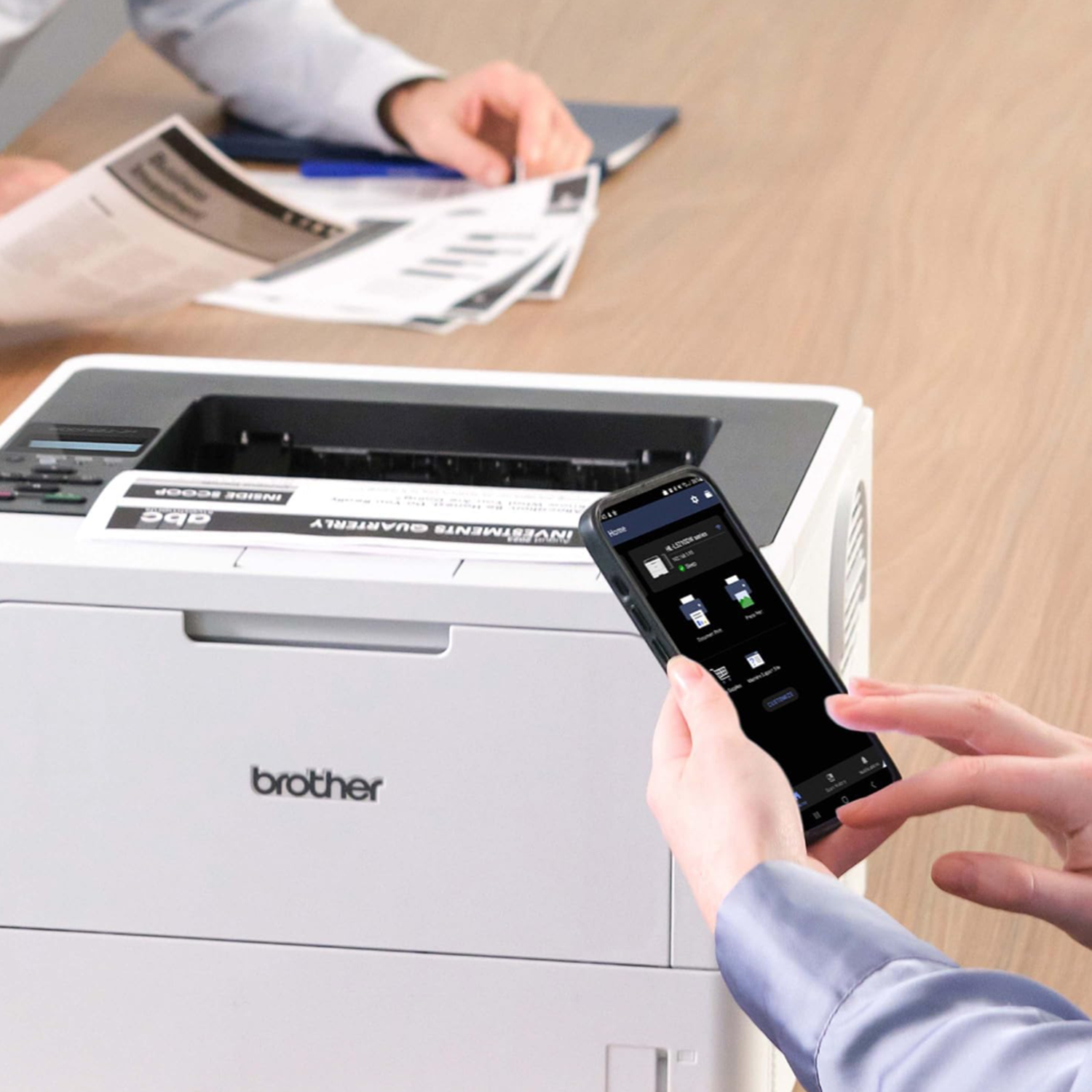 Brother HL-L5210DWT Business Monochrome Laser Printer photo 7