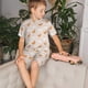 thumbnail image 4 of Balery Funny Chicken Conjunto de Pijama Infantil de Manga Corta con Estampado – Ropa de Dormir de Algodón Suave-XX-Large, 4 of 6