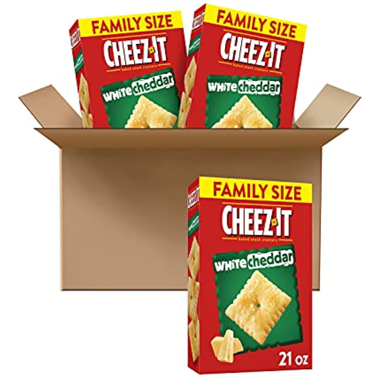 CheezIt Cheese Crackers, Baked Snack Crackers, Bulk Pantry Staples