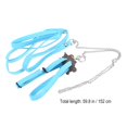 thumbnail image 3 of Adjustable Hamster Pet Turtle Lizard Traction Rope Turtle Lead Leash Hauling Rope Walking Training Rope - Size S (blue), 3 of 4