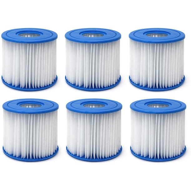 6Pcs Type D Summer Waves P57100102 Replacement Filter Cartridge Pool