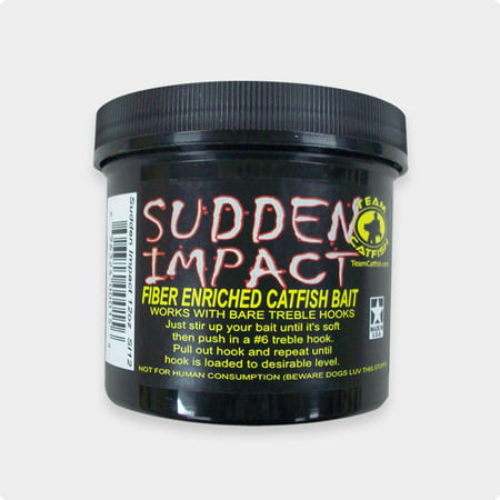 Team Catfish Sudden Impact Fiber Bait (12oz)