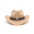 thumbnail image 2 of Sombrero de mujer Sonducket de moda con sombra de ala ancha y protección solar vino rojo, 2 of 6