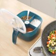thumbnail image 4 of Four-Grid Sealed Seasoning Box with Desiccants Dustproof Multi-grid Seasoning Bottle Kitchen Accessories, 4 of 5