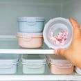 thumbnail image 3 of TOPRenddon Mini Food Storage Containers - 4 Inch Round Airtight Kitchen Organizer for Snacks, Spices & Lunch Box Essentials - BPA Free Plastic, 3 of 6