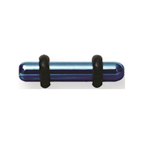 Designer Stainless Steel Plated Sgss Plug W Rounded Ends 10G (2.6Mm) 1/2 (13Mm) Long Cobalt Blue Made In China -Jewelry By Sweet Pea Creations