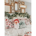 thumbnail image 6 of Lush Decor 100% Polyester Santa Smile Decorative Pillow Multi Single 13X20, 6 of 11