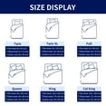 thumbnail image 3 of Subrtex 4-Piece Basic Bed Sheets Set, Deep Pocket Bedding Essentials for Home Bedroom, Hotel, Travel and Hospital (California King, Navy), 3 of 9