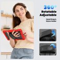 thumbnail image 6 of For Lenovo Tab K10/M10 Plus (2nd Gen) Case 10.3 inch, 360 Rotating Shockproof Cover with Stand, Screen Protector, Shoulder Strap (TB-X6C6/TB-X606), Red, 6 of 7