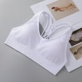 thumbnail image 4 of Women Bra Back-Smoothing Bra Feature V-Neck No Underwire Bra Style W-279 White XXL, 4 of 6