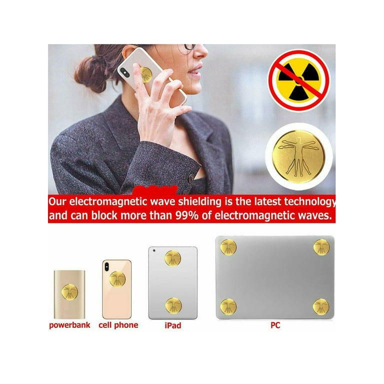 FAZUP - Emf Protection for Cell Phone - Radiation Blocker - Protection  Sticker Cell Phone - Reduces Your Wave Exposure by Up to 96% : :  Electronics