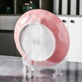 thumbnail image 4 of Dish Plate Racks Folding Bowl Plate Picture Stand Storage Holder Plastic Dish Bowl Plate Holder Kitchen Accessories, 4 of 9