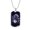 Military Chain (Gold), variant on Virgo Necklace Constellation Night Sky Dog Tag Necklace Stainless Steel 24" Chain Silver Tone or Gold Tone