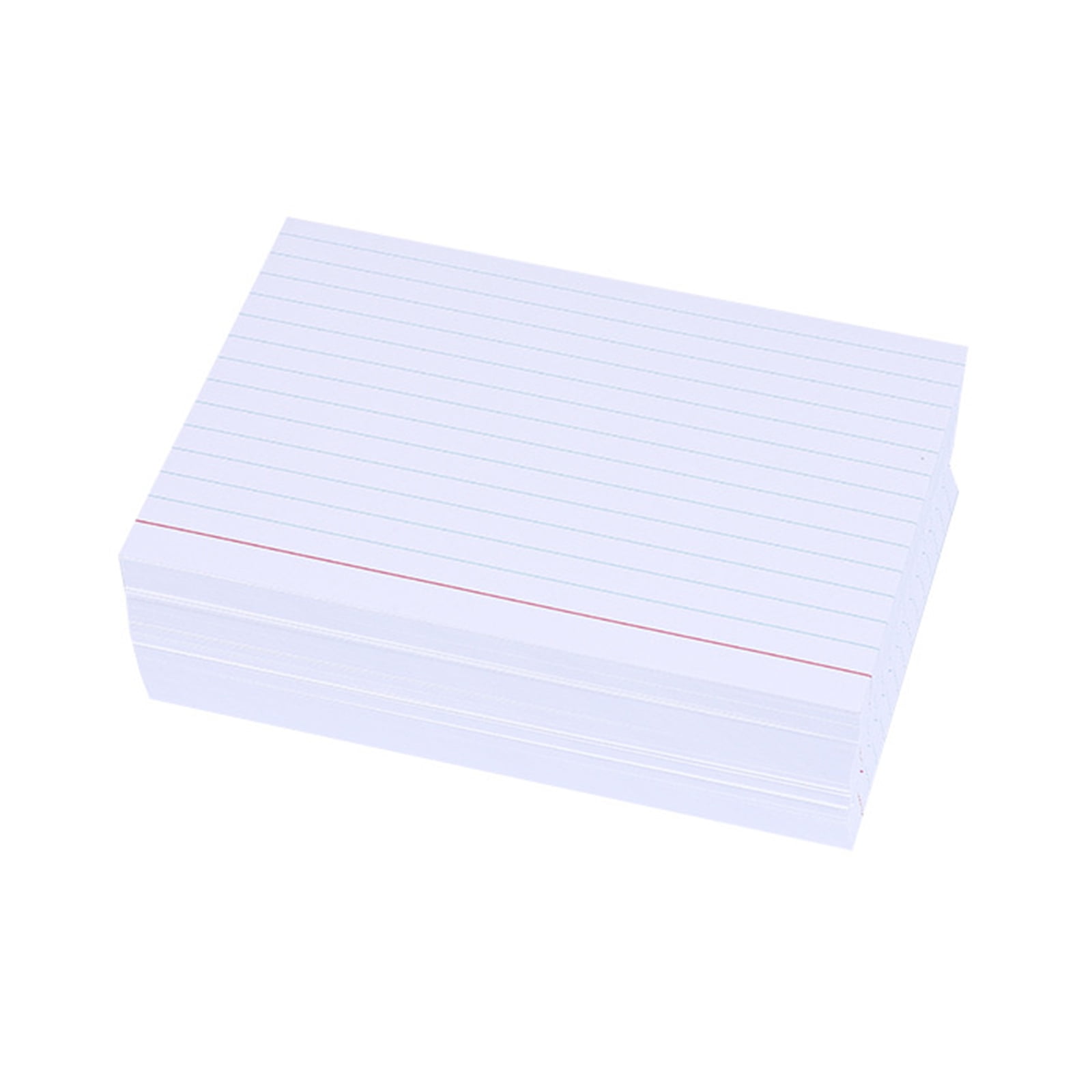 RUISINERY 300 Sheets Indexed Cards Lined Vocabulary Cards Presentation Cards Learning Flashcards School Supplies for Student