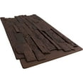 thumbnail image 2 of Ekena Millwork 49"W x 25 1/2"H x 1 1/4"D Acadia Ledge Stacked Stone, EverStone Faux Stone Siding Panel, Deep Creek, 2 of 9