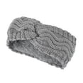 thumbnail image 1 of Unique Bargains 1 Pce Bandeau Confortable Bandeau Croisé Gris Clair, 1 of 6