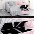 thumbnail image 4 of 75.6" Soft Modular With Hydraulic Lift - Pink. Comfortable For Various Occasions. Materials Solid Wood, High Sponge. Detachable Cushions. Stylish & Versatile Design. 3 Storage Functionality All, 4 of 6