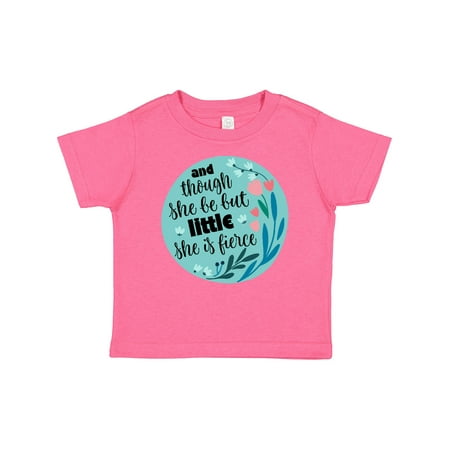 

Inktastic Shakespeare She is Fierce Quote Gift Baby Girl T-Shirt