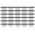 thumbnail image 2 of Wig Comb Clips, Wig  Comb Arc Design  for Barber Shop for Woman Black,Coffee,Beige, 2 of 7