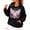 A2 Black, variant on BODOAO Women's Breast Cancer Awareness Graphic T Shirt V Neck Short Sleeve Tee, American Flag Pink Ribbon Support Top for Casual Patriotic Holiday Everyday Wear Dark Purple L