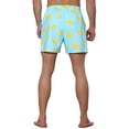 thumbnail image 3 of Unique Bargains Men's Fruits Print Drawstring Waist Pattern Surfing Board Shorts Blue 34, 3 of 5