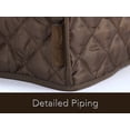 thumbnail image 4 of Nvzi Toaster Cover Polyester Grid Bread Toaster Dust Cover Bakeware Protector for Two Slice Toaster Appliance and Dust Fingerprint Protection（Dark brown）, 4 of 4