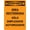 Warning Sign 2, variant on Advertencia Responsabilidad Equina Arizona Sign - 8"x12" Spanish Metal Sign, Danger Warning, Man Cave Yard Indoor Outdoor Decor
