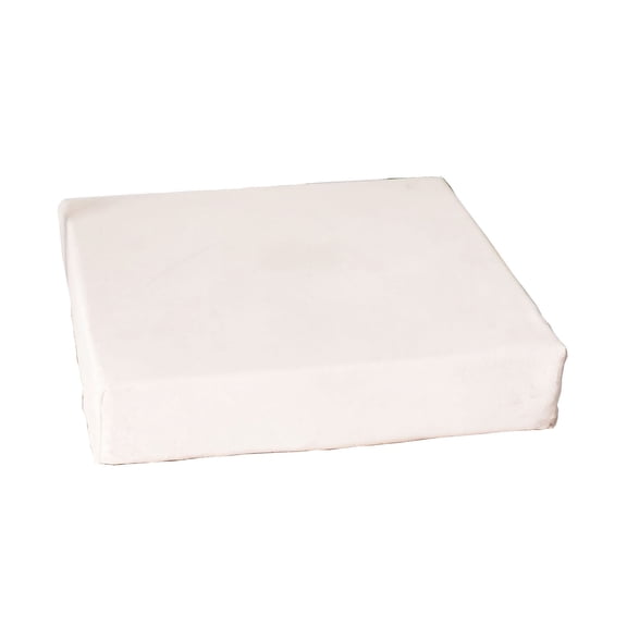YOLOKE Stretch Velvet Couch Cushion Covers Non-Slip Sofa Slipcovers for Oversized Chair Cushions, Furniture Protector for Sofa Seat(White)