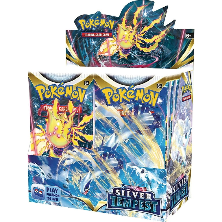  Pokemon TCG: Sword & Shield Silver Tempest Elite Trainer Box :  Toys & Games