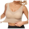 thumbnail image 3 of Eashery Sports Bras for Women High Support Women's Seamless Pullover Bra With Built-in Cups B Large, 3 of 5