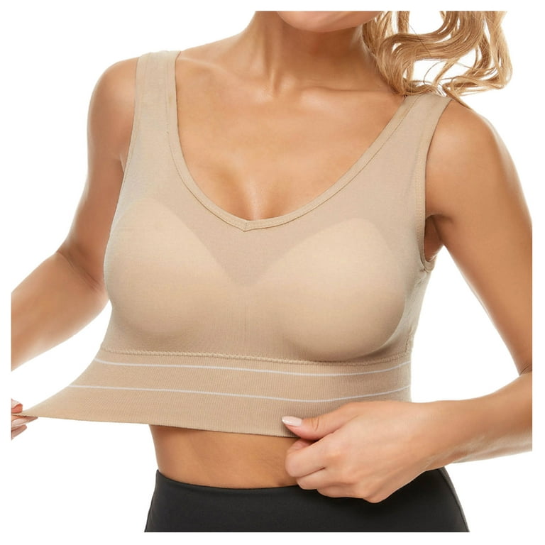 Eashery Underoutfit Bras for Women Women's Easy Does It庐 Underarm-smoothing  With Seamless Stretch Wireless Lightly Lined Comfort Bra B 44