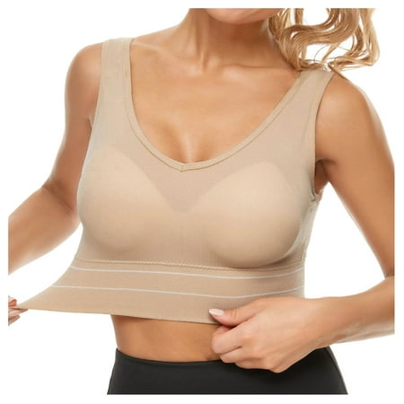 

Women s Plus Size Shock Proof Exercise Breasted Yoga Fitness Underwear Bra