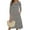 Gray, variant on Fashion A-Line Dress for Women CIENVNSTG Flowy Summer Dress Perfect for Casual Outings or Parties