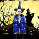 thumbnail image 3 of Disfraz de Halloween para niños, capa de mago con sombrero, bolsa de caramelos de calabaza, capa de mago con accesorios para fiesta de cosplay para niños y niñas, 3 of 6