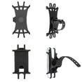 thumbnail image 2 of Btafrte Soporte para GPS para Bicicleta Soporte Silicona para para Bicicleta Accesorios para Bicicleta (negro), 2 of 9