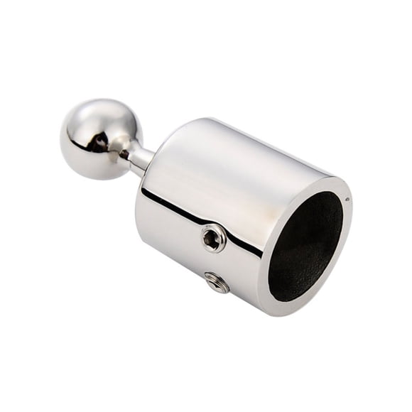 Kenally Tapa de bola de cubierta pulida duradera, extremo de ojo de ajuste , dosel, tubo , barcos, , Kayak, accesorios, suministros de Hardware Bombillas para automóviles