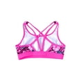 thumbnail image 5 of Alvivi Quick Dry Bikini for Girls 2 Piece Racer Back Swimsuit Summer Beach Swimwear Crop Tops with Swim Shorts Gardenia&Hot Pink 14, 5 of 7