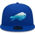 thumbnail image 2 of Men's New Era Royal Buffalo Bills Gradient 59FIFTY Fitted Hat, 2 of 5
