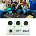 thumbnail image 2 of 16pcs Left Right Center Dice Game Set Left Right Center Classic Games Dice, 2 of 8