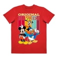 thumbnail image 1 of Playera Para Niño Disney Mickey Mouse Cuello Redondo Manga Corta Talla 6 Rojo, 1 of 1