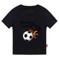 thumbnail image 2 of Xudanell Boys Soccer Shirt Cartoon Football Printed Short Sleeved Shirt Kids Sports Tshirt, 2 of 3
