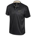 thumbnail image 2 of Men's Colosseum  Black Purdue Boilermakers Football Print Polo, 2 of 3