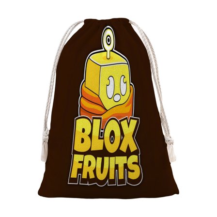 Blox Fruits Pattern Christmas Bunch Pocket 13.8 * 17.7 in