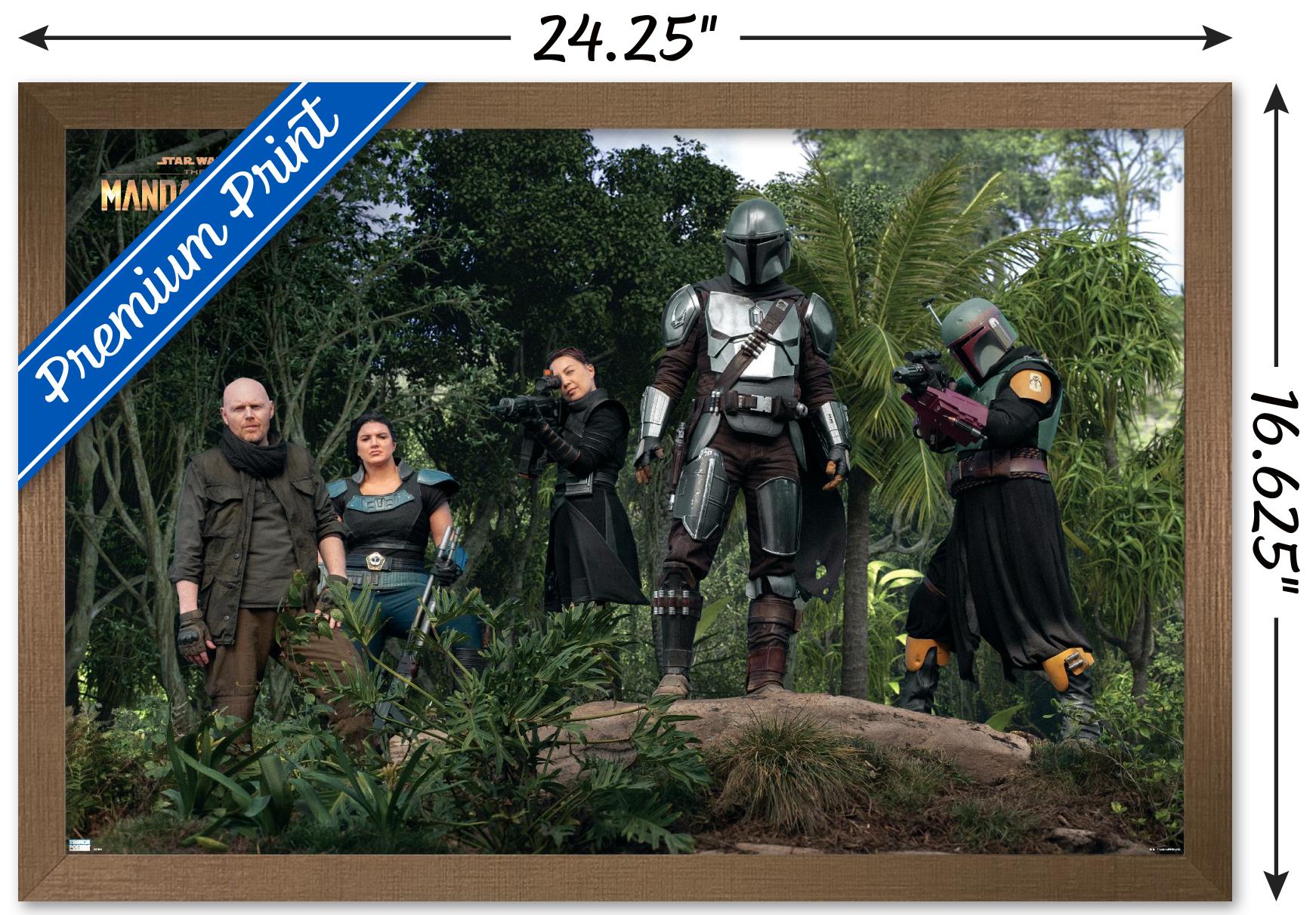 Star Wars: The Mandalorian Season 2 - Team Wall Poster, 14.725" x 22.375", Framed - image 3 of 5