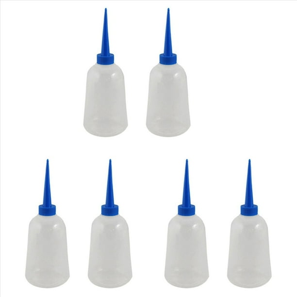 6 Botella Plástica Líquida de Aceite de Máquina de Coser de la Industria de Plástico Suave 250 Ml